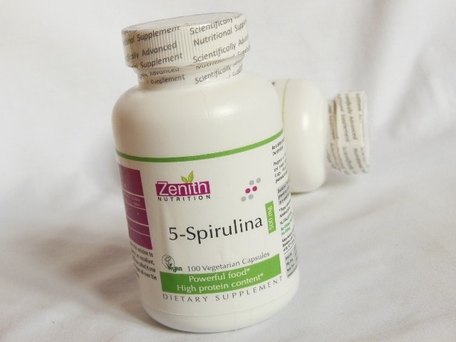 Zenith Nutrition 5-Spirulina Capsules Review
