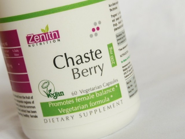 Zenith Nutrition Chaste Berry Capsules