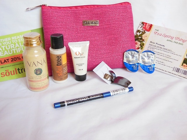 April Fab Bag 2016