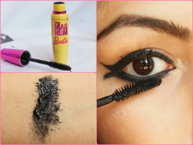 Maybelline the Magnum Barbie Mascara Look