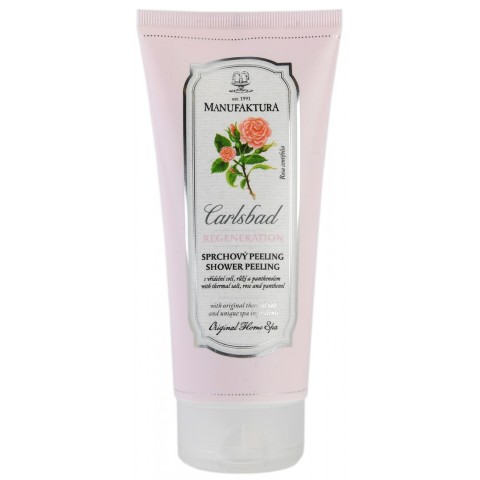 Best Body Scrubs for Dry Skin in India -Manufaktura Romantic Rose Spa and Thermal Salt Softening Shower Scrub