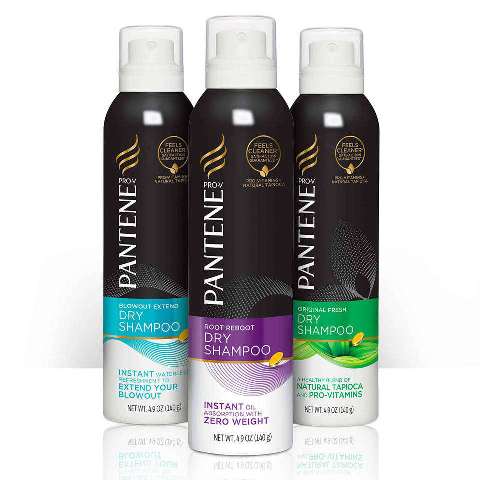 Pantene Dry Shampoo Variants