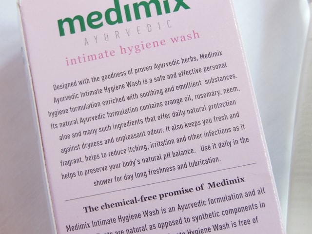 Medimix Intimate Wash Claims