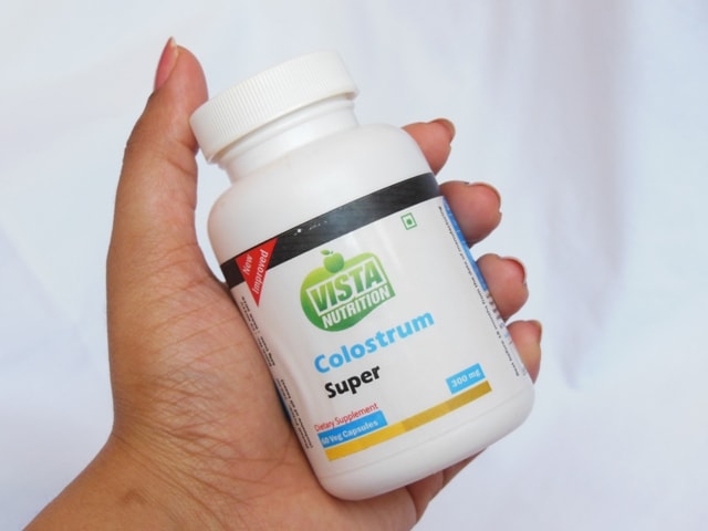 Vista Nutrition Colostrum Super Packaging