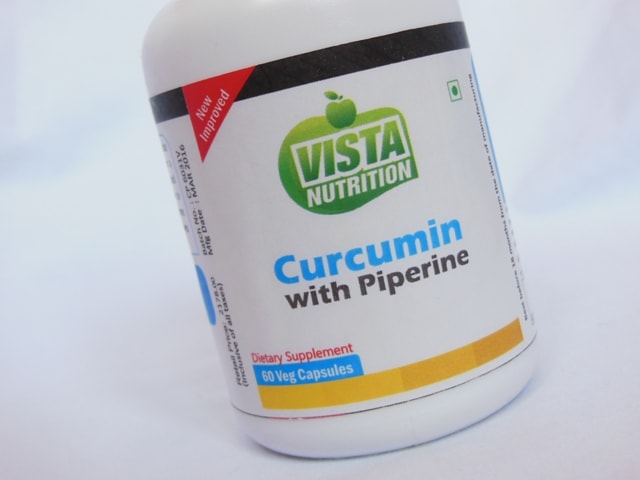 Vista Nutrition Curcumin with Piperine Review