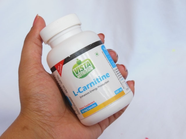 Vista Nutrition L-Carnitine Packaging