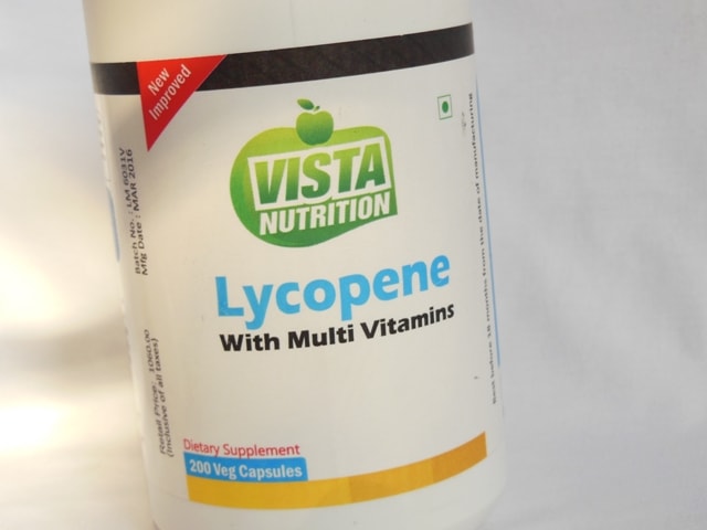 Vista Nutrition Lycopene Supplement Vegetarian Capsules Review