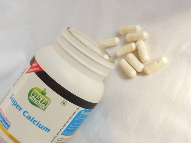 Vista Nutrition Super Calcium Supplement Capsules
