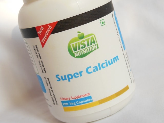 Vista Nutrition Super Calcium Supplement Vegetarian Capsules Review