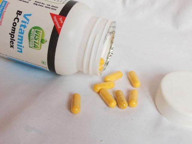 Vista Nutrition Vitamin B Complex Supplement Capsules Packaging