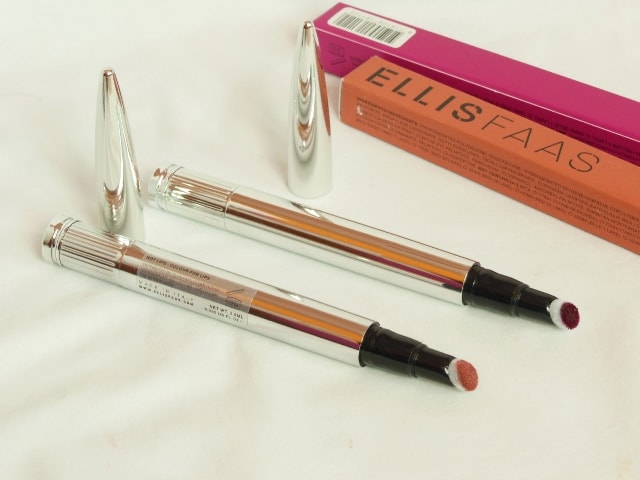 Ellis Faas Creamy lips and Hot Lips Lip Color L409, L104