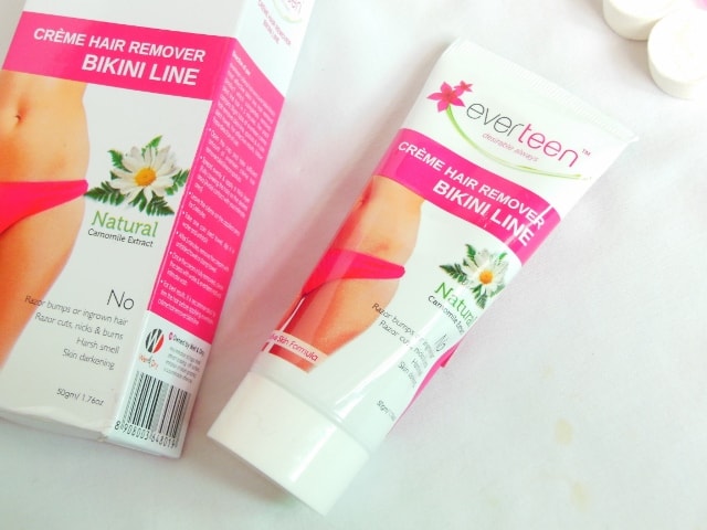 Everteen Bikini Line Hair Removal Cream Review