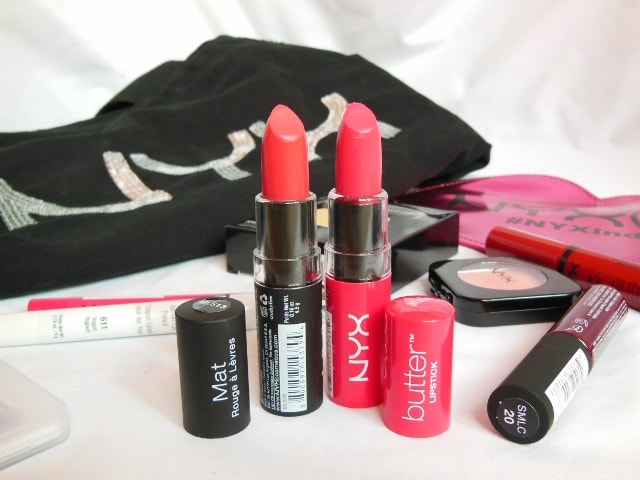 NYX Cosmetics India - NYX Butter Lipsticks and NYX Matte Lipstick