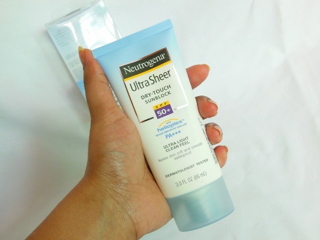 Neutrogena Dry Touch Sunblock SPF 50+ Review
