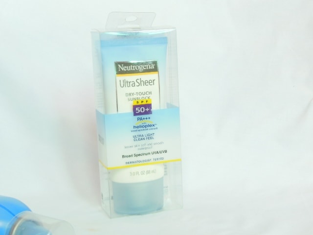 Neutrogena Ultra Sheer Dry Touch Sunblock SPF 50+ Review