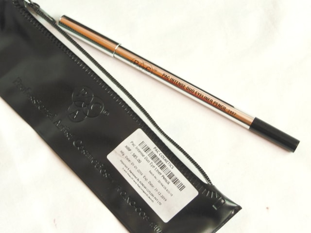 PAC Intense Duo Eyeliner Pencil Black Packaging