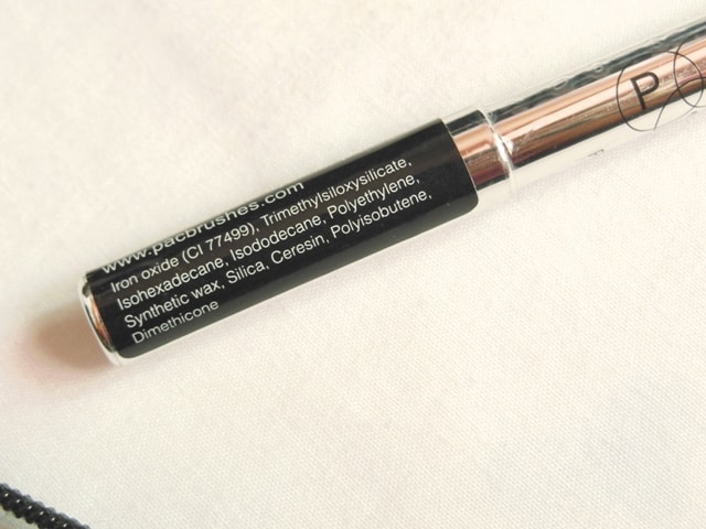 PAC Intense Duo Eyeliner Pencil Ingredients