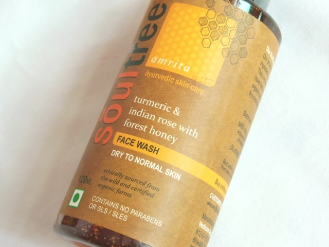 Soultree Indian Rose and Honey Face Wash for Dry skin Review