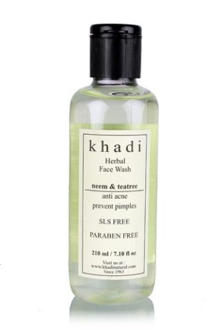 Best Neem Based Natural Face Washes - Khadi Neem and Tea Tree Face Wash