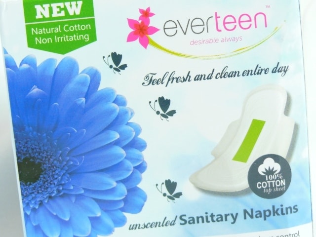 Everteen Natural Unscented Sanitary Napkins
