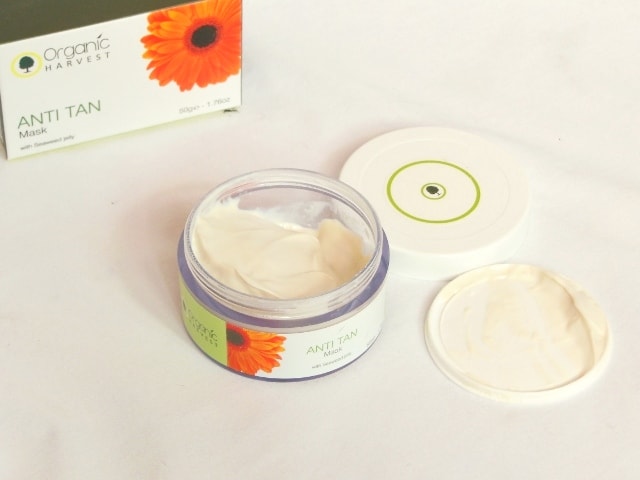 Organic Harvest Anti Tan Mask Packaging