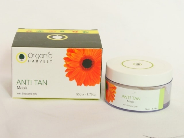 Organic Harvest Anti Tan Mask Review