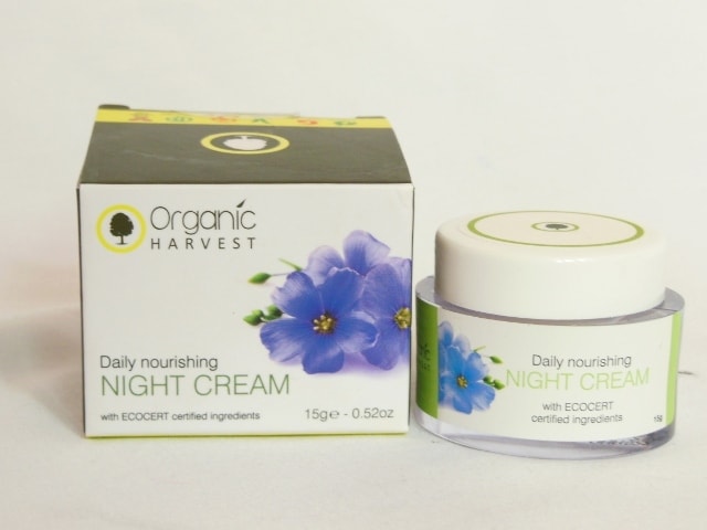 Organic Harvest Daily Nourishing Night Cream