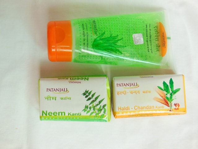 Patanjali Products - Aloe Vera Gel and Soaps