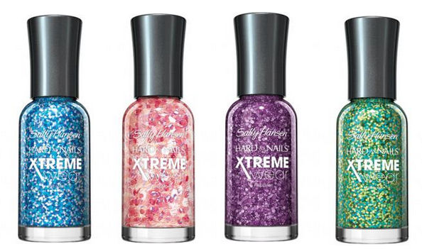 Best Glitter Nail Paints in India -Sally Hansen Hard as Nails Xtreme Wear Sparkle Nail Polish