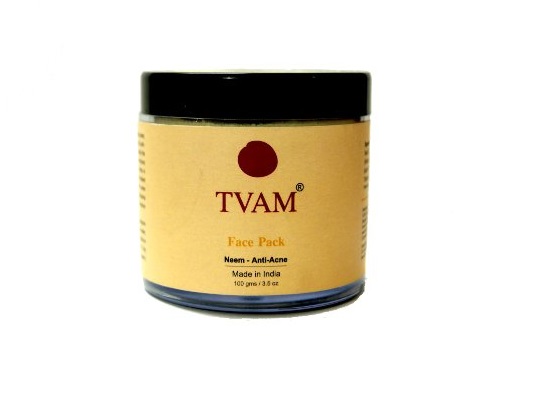 Best Herbal Face Packs for Oily Acne Prone Skin- TVAM Anti Acne Face Pack