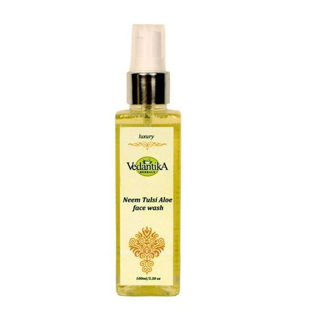 Best Neem Based Natural Face Washes - Vedantika Neem Tulsi Aloe Face Wash