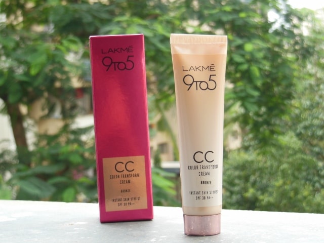 Lakme 9 to 5 Color Transform CC CReam Bronze