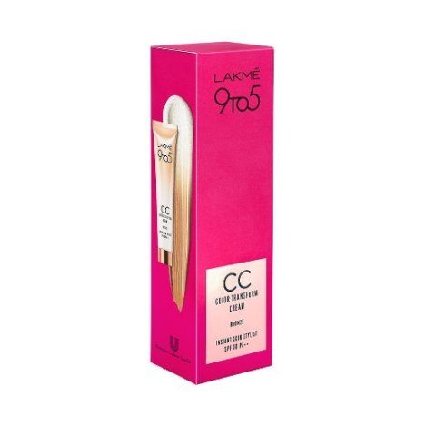 New Launch - Lakme 9 To 5 Complexion Care Color Transform CC Cream Packaging