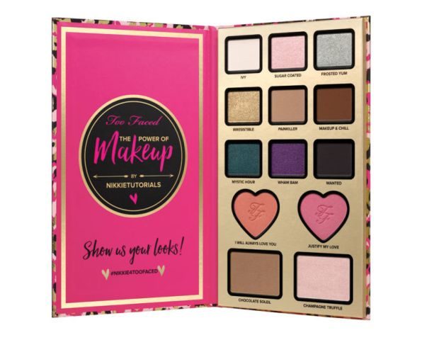 Nikkie Tutorials x Too Faced Collaboration Power Of Makeup Eye Shadow Palette