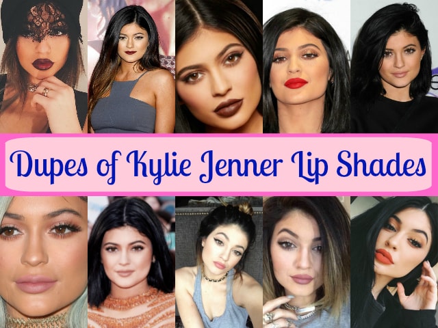 Top 10 Affordable drugstore dupes of Kylie Jenner Lip Shades