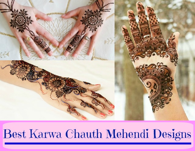 Best Karwa Chauth mehendi designs