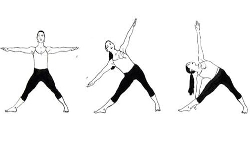 best-yoga-poses-for-pimples-amd-dark-circles-trikonasana