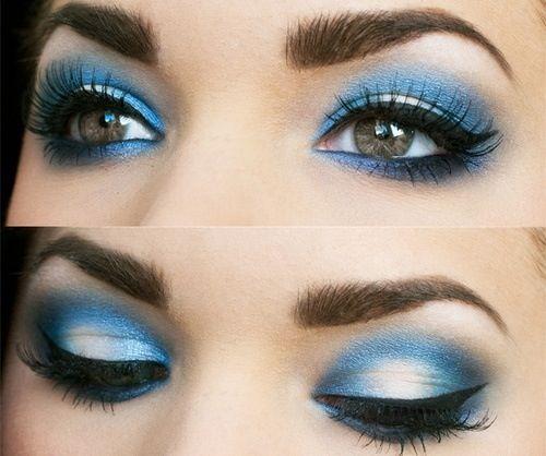 navy-blue-smokey-eye-makeup-with-silver-by-lisa-eldridge