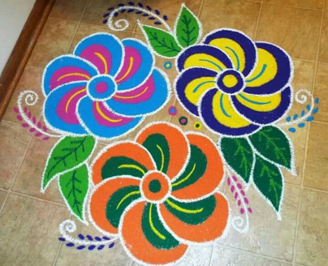 15 Best Rangoli Designs for Beginners: Simple and Easy - Beauty, Fashion,  Lifestyle blog | Beauty, Fashion, Lifestyle blog