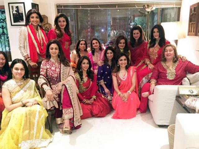 bollywood-karwa-chauth-celebrations-shilpa-shetty-home