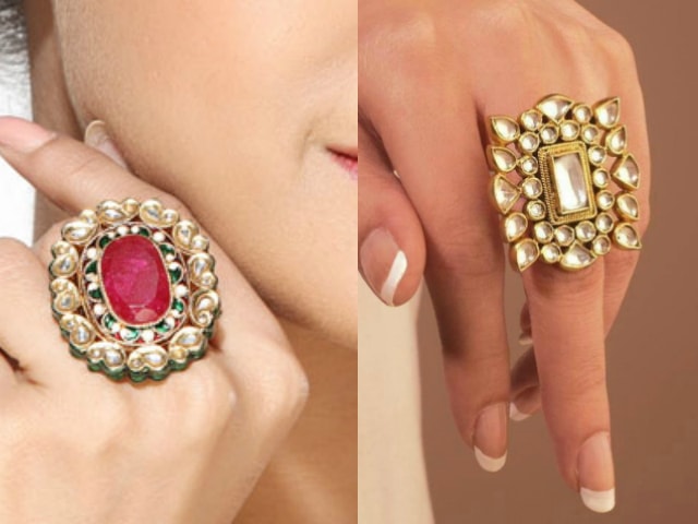 must-have-vintage-jewelry-for-indian-brides-antique-kundan-wedding-rings