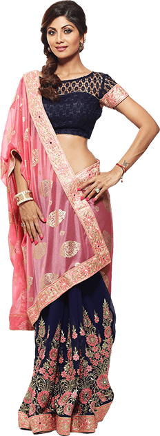 blouse designs for transparent sarees