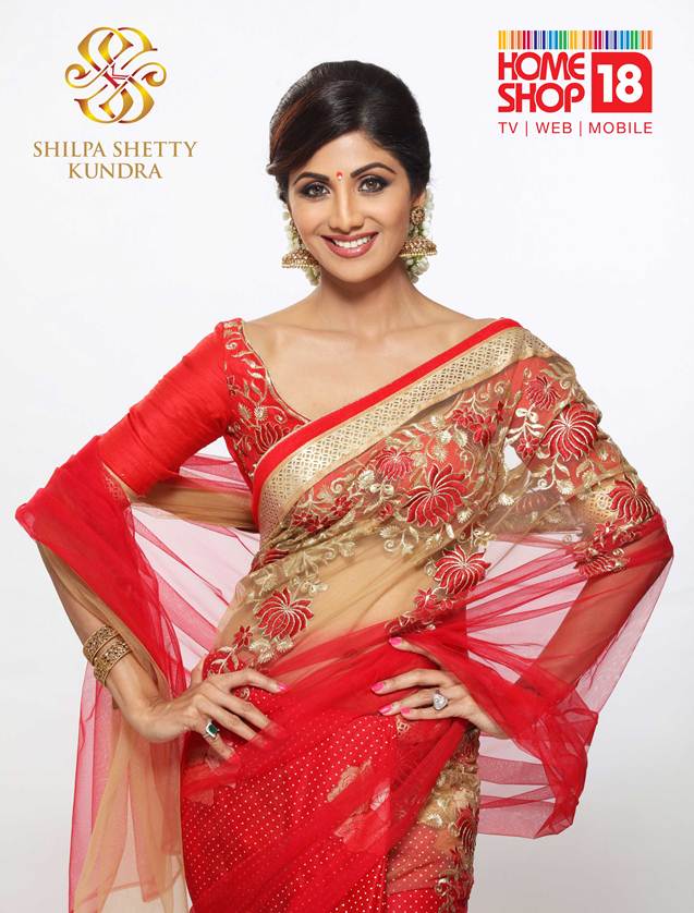 shilpa-shetty-kundra-sarees-on-homeshop18