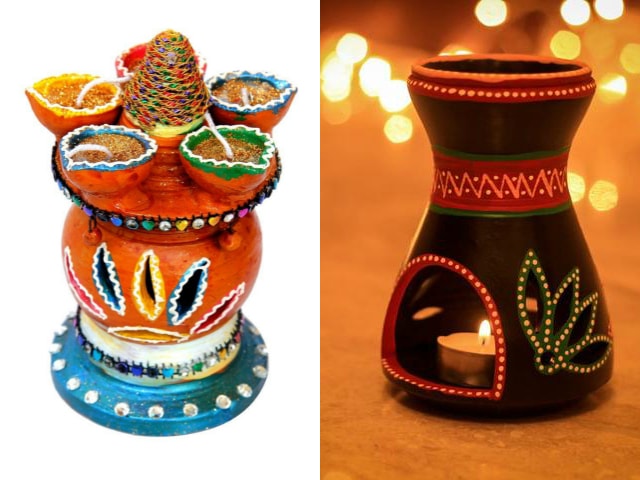 unique-diwali-gift-ideas-earthen-lanterns