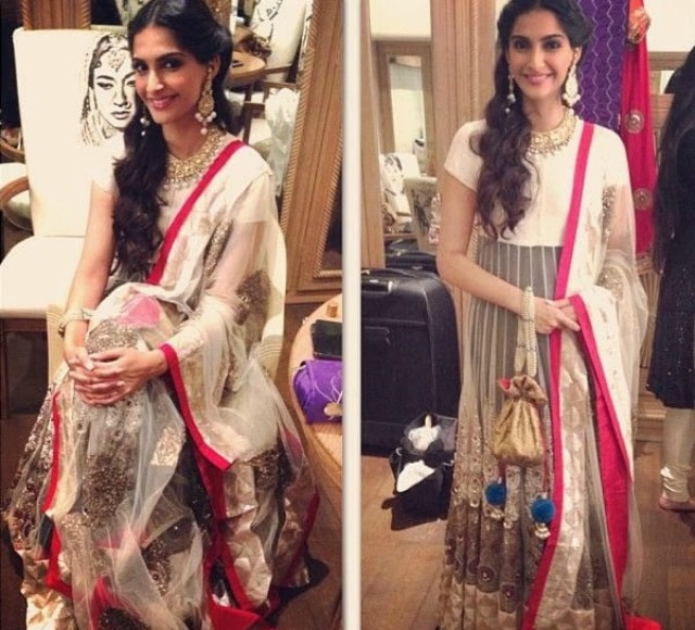 wardrobe-essentials-for-indian-brides-sonam-kapoor-anarkali-suit