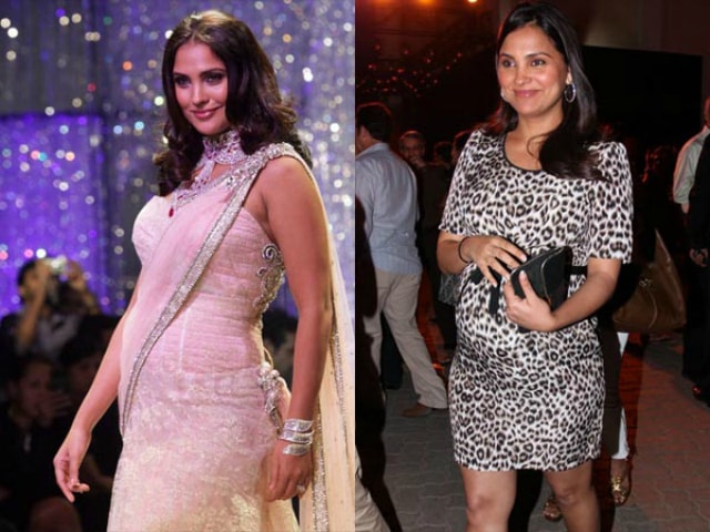 yummy-mummies-of-bollywood-lara-dutta-baby-bump