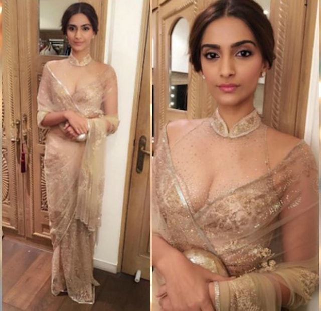 best-ethnic-looks-of-sonam-kapoor-sonam-kapoor-in-sheer-saree